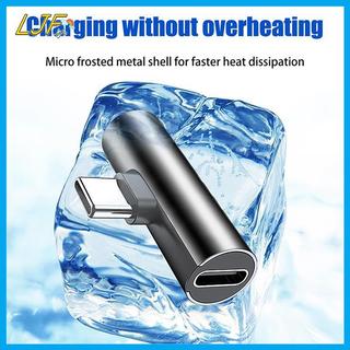 LJF USB Type-C sang 3,5 Mm Tai nghe Bộ chuyển đổi kim loại Bộ chia sạc có âm thanh Aux Ja sang nhiều mẫu điện thoại Sạc / Nhạc / Gọi VN