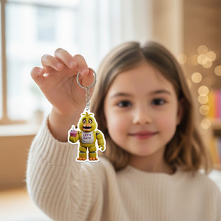 Móc treo túi trẻ em dòng roblox: Five Nights AT Freddy's Edition-acrylic cao cấp 3mm | Hàng hóa & ph