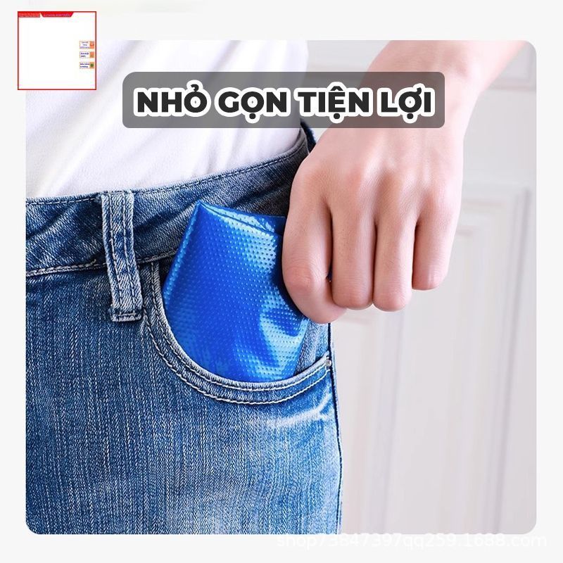 ( COMBO 10 ĐÔI )  Ủng Đi Mưa Bọc Giày Nilon Tái Sử Dụng Được Tiện Dụng, BỌC GIÀY , CHỐNG MƯA
