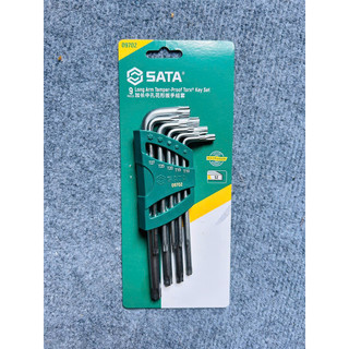 Bộ Hoa Thị Lục Giác Văn Ốc SATA 09702 - 09113 loại dài đầu bi, đầu bông 9 món loại đẹp chịu lực tốt