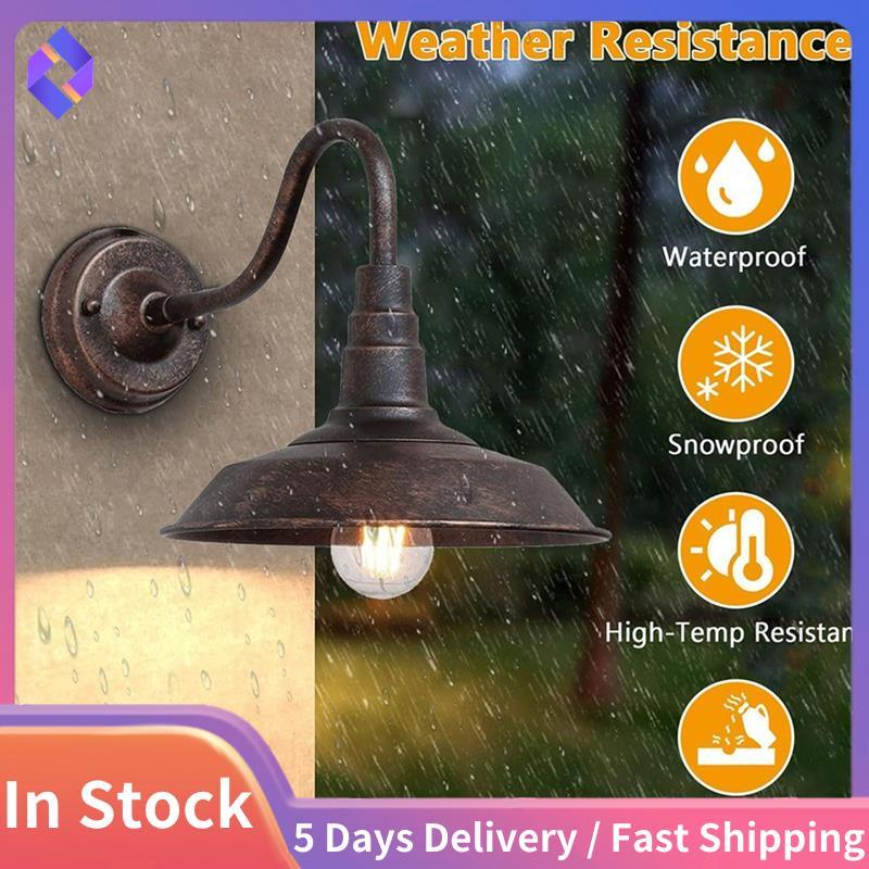 Đèn tường ngoài trời cổ điển Sân ban công Đèn tường cổ điển Công nghiệp LED Đèn tường cổ điển