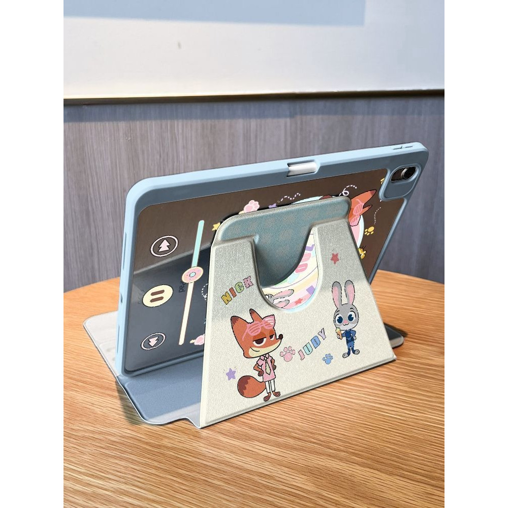 Ốp Bảo Vệ Cho iPad Air6 / Air7 M2 / M3 Air4 / 5 2025 gen11 A16 Thế Hệ Thứ 10 Gen5 / 6 Gen7 Gen8 Gen9 Mini6 / 7 air11 / 13inch A17 Pro pro12,9 M4 2024 pro11 Vỏ Máy Tính Bảng Xoay