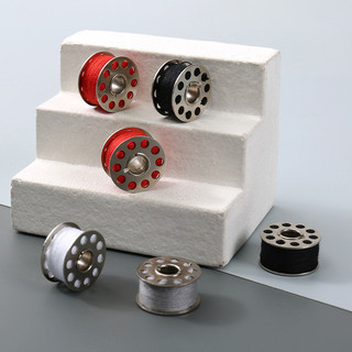 Gia Đình Đa Năng Máy May Phụ Kiện Nhiều Màu Sắc May Đáy Chủ Đề Sắt Bobbin Với Chủ Đề Với 402 Sợi Kim Loại Sắt Bobbin 6WQY