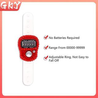 Nhẫn đếm golf ngón tay điện tử có thể đặt lại màn hình hiển thị kỹ thuật số - Phụ kiện cầu nguyện GKY