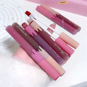 Son Bóng Lì LAMEILA Làm Trắng Môi, Trang điểm Môi Màu Sắc Lâu Trôi, Son Bóng Dưỡng ẩm, Son Bóng Lâu Trôi, Dễ Lên Màu [qiqimall]