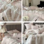 Bộ vỏ chăn ga 4 món chất Cotton Memminbedding luxury kết hợp với kỹ thuật may độc đáo của Hàn Quốc.