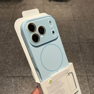 Ốp điện thoại mờ từ tính cửa sổ lớn sang trọng cho iPhone17 16 15 14 Pro Max Bảo vệ Camera chống sốc Vỏ mềm chống rơi