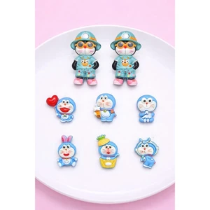 Set Charm Doraemon biến hình- B