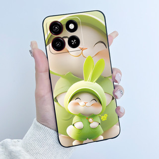 Dành Cho ZTE Blade A35 A55 Z2453 Z2450 Ốp Lưng Thẩm Mỹ Sang Trọng Dễ Thương Thoáng Mát Bé Trai Bé Gái Silicon Mềm Đen Mờ Bảo Vệ Chống Sốc