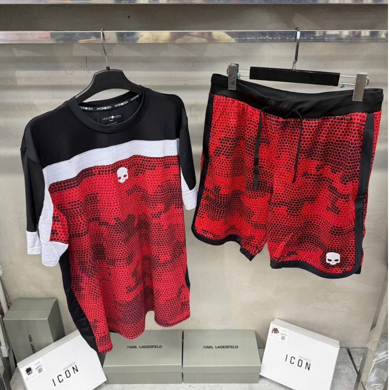 Set Thể Thao Hydro Loang Phối Nhiều Màu KCloset Bộ Quần Áo Mùa Hè Chất Cotton Mát Unisex NA136
