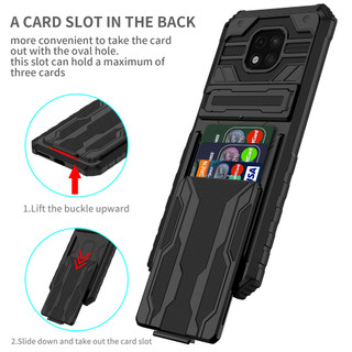 Dành Cho Motorola Moto G Power 2021 Ốp điện thoại Chân Đế Đựng Thẻ Lưng Cứng Cạnh Mềm Chịu Lực Chống Sốc