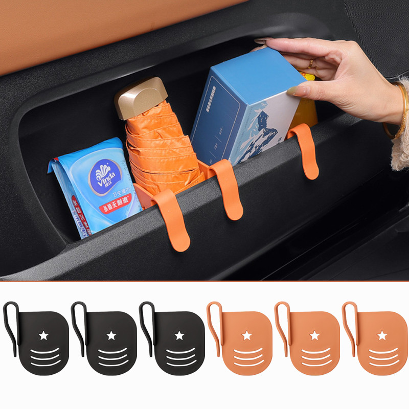 SEAMETAL hộp đựng đồ trên ô tô có vách ngăn có thể điều chỉnh cửa chứa đồ có khe cắm ngăn chứa đồ phụ kiện ô tô