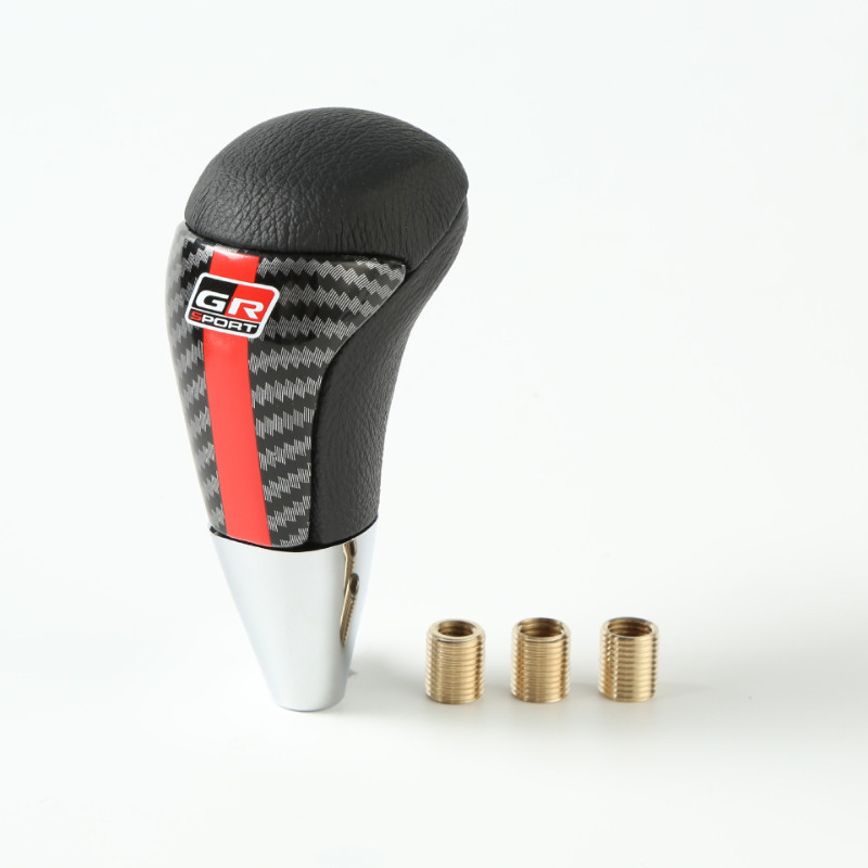 Tay nắm cần số thể thao vân carbon | Nhôm cao cấp phong cách TRD/GR | phù hợp Toyota số tự động