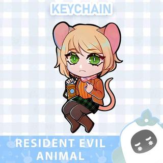 Ganci / Gantungan Kunci Akrilik RESIDENT EVIL ANIMAL - ADA WONG