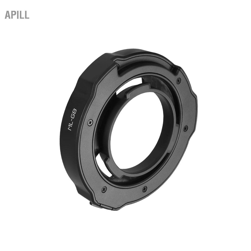 Apill Bộ chuyển đổi ML-GB Tương thích với đèn LED Godox AD300Pro ML100Bi ML60IIBi ML30 ML30Bi ML60 ML60Bi