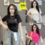 Áo Thun nữ phom ôm tôn dáng CROPTOP QC 4 chiều-NGỰA -quanao94