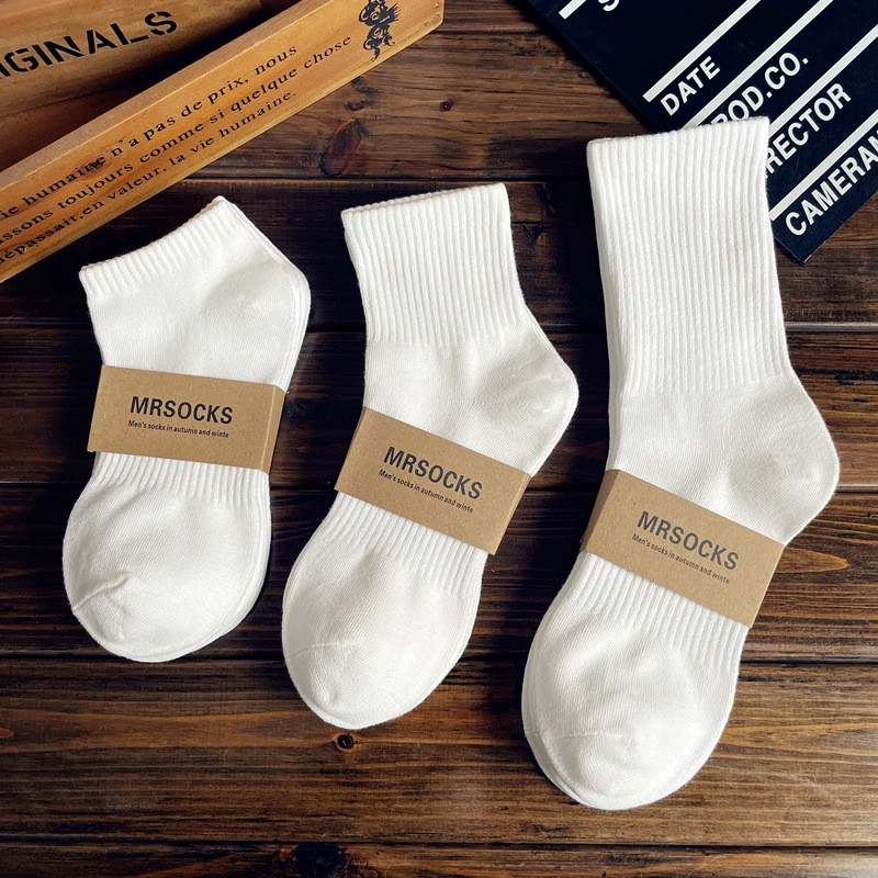 Tất Cotton 100%, Thoáng Khí, Chống Vi Khuẩn và Khử Mùi