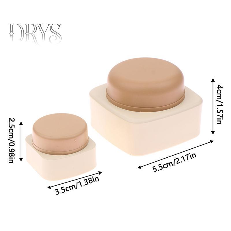 (TFT) 5 / 20g Nhựa Trống Móng Tay Nghệ Thuật Mỹ Phẩm Hộp Đựng Vuông Lọ Mặt Kem Nồi Gel Móng Tay Hộp Bột Trang Điểm Kem Dưỡng Da Dụng Cụ Paaging MỚI