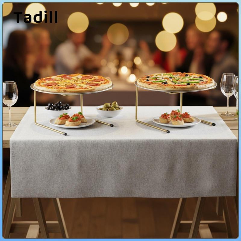 4 Chân đế trưng bày thực phẩm, Thang máy khay Pizza cho các bữa tiệc, gia đình và nhà hàng.