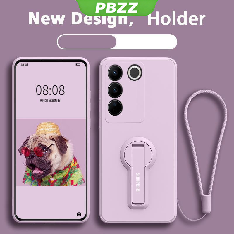 ốp lưng Ốp lưng điện thoại Vivo V27 5g Vivo v27e Vivo Y100 Vivo v29e Vivo V29 5g Ốp mềm Ốp bảo vệ silicon lỏng Ốp cản chống sốc thiết kế mới 360 ° có giá đỡ ytxzzj01 đẹp viền vuông cute