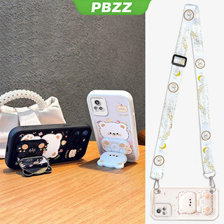 FOR ốp lưng Ốp Lưng Cho vivo v20 PRO v20se v23e v23 v21 5G Vỏ Điện Thoại Vỏ Mềm Silicon Chống Sốc Thiết Kế Mới Thẩm Mỹ Có Giá Đỡ Và Dây Buộc Cho Bé Gái JTXXZJGS02