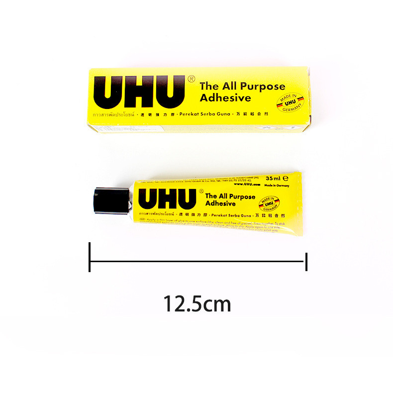 UHU Đức Dính Đa Năng Mạnh Handmade Trong Suốt Dính Thủy Tinh Kim Loại Gỗ Dính