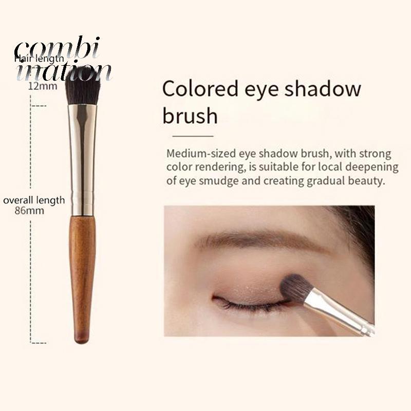 (TFT) 9 Chiếc Bộ Bàn Chải Trang Điểm Có Thể Bảo Vệ MiniCosetic Brush Powder Foundation Blush Blooming Eyeshadow Blending Brush Kit MỚI