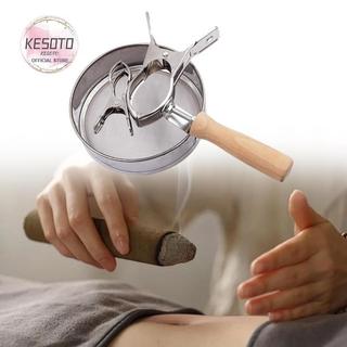 Moxa Stick Burner Holder Burner Tool Dễ dàng sử dụng Dụng cụ Massage huyệt bằng gỗ tiện lợi Moxa Strips Mugwort Moxibustion Box
