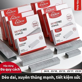 Ghim Bấm Giấy - Bộ 20 Hộp Ghim Bấm Chuyên Dụng, 1000 Đinh Ghim Văn Phòng Cho Máy Dập Ghim