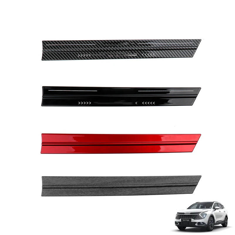 Dành Cho Xe Kia Sportage NQ5 2022 2023 2024 Bảng Điều Khiển Ô Tô Viền Sọc Dụng Cụ Bảng Trang Trí Một Ống Xả Ổ Cắm Bao LHD
