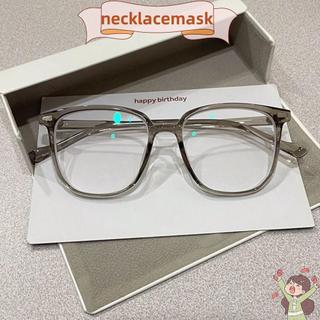 Kính chặn ánh sáng xanh NECKLACEMASK, Kính không theo toa chặn ánh sáng xanh siêu nhẹ, Khung kính mắt thiết kế trơn di động Unisex Mặc hàng ngày