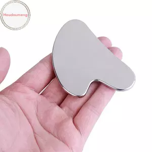 Houdou 1 Máy Mát Xa Gua Sha Bằng Thép Không Gỉ Cho Mặt Ne Body Guasha Massage Dụng Cụ Chăm Sóc Da Mặt Guasha Board Máy Mát Xa Mặt VN