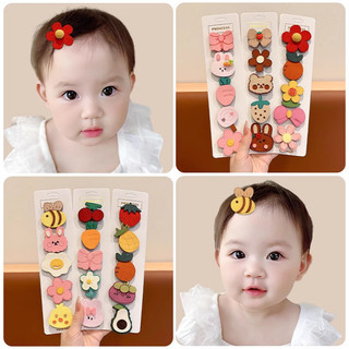 Trẻ Em Dễ Thương Ma Thuật Dán Nữ Hoạt Hình Tóc Gãy Dụng Cụ Tiện Dụng Velcro Kẹp Tóc Bé Nổ Miếng Dán Kẹp Tóc Cho Bé Mũ Đội Đầu JLHX