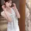 Áo cộc nữ kẻ sọc cổ V phối dây nơ bản to độc đáo hàng QCCC XIMIMI SP448