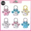 MYPANDA F136 Mặt dây chuyền titan cz charm cho piercings helix và earlobe