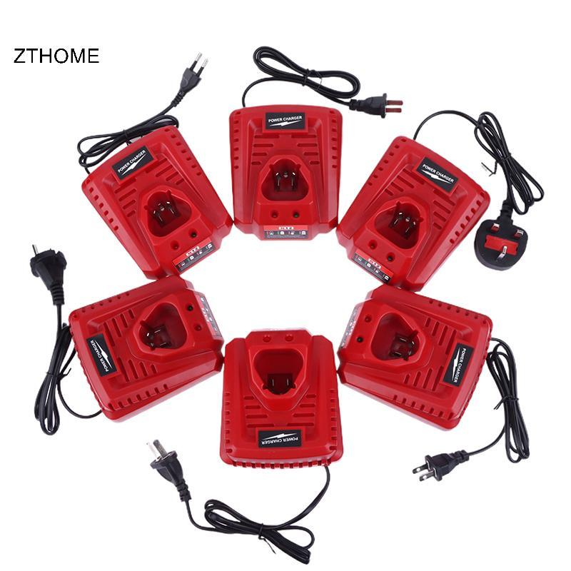 Bộ Phận Dụng Cụ Điện ZTHOME Cho Milwauk M12 N12 Sạc 3A Thay Thế Sạc Nhanh 48-11-2401 48-11-2402 C12B C12BX HOT