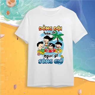 Áo thun nhóm team building (8 MẪU) đồng phục đi biển hoạ tiết ý nghĩa, chất vải mềm, mát mẻ