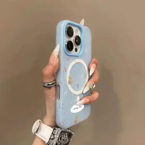 Họa tiết chấm nhỏVỏ điện thoại từ tía haiP tong một phù hợp với iPhone 17/16/15 Pro Max