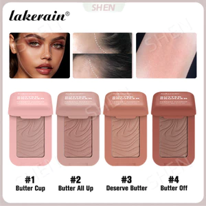 Lakerain Bơ Đồng Đường Viền Bột Gấp Độ Xương Cảm Thấy Sửa Đổi Đường Viền Tự Nhiên Che Khuyết Điểm Hairline Powder