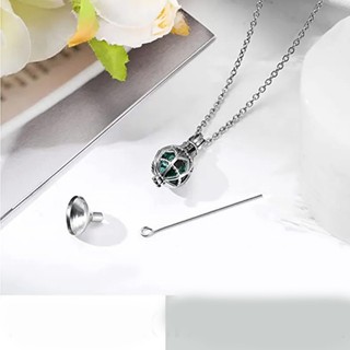 Mặt dây chuyền tưởng niệm giọt nước tinh tế Phụ kiện chuỗi xương đòn bằng thép không gỉ
