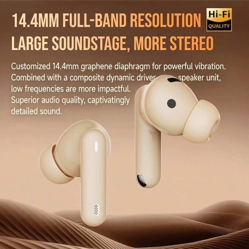 Senbenbao B43 Tai nghe không dây Bluetooth có Mic, điều khiển cảm ứng, giảm ồn