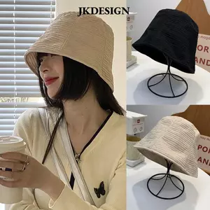 JKDESIGN Mũ Xô Nữ Chống Nắng Voan Phong Cách Mỏng Mũ Lưu Vực