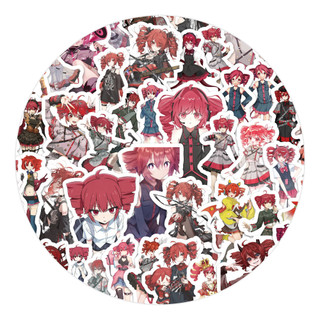 60 Chiếc Kasane Teto Anime Dán Cốc Nước Điện Thoại Tủ Máy Tính DIY Chống Thấm Nước Miếng Dán