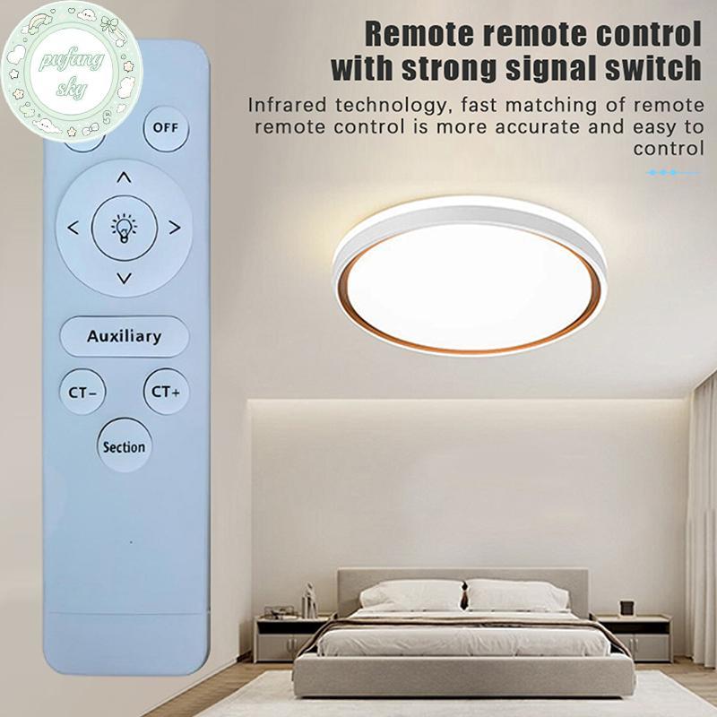 PUSKY Hồng Ngoại Điều Khiển Từ Xa Vô Cấp Điều Khiển Quạt LED Đèn Trần Phòng Khách Cho Ánh Sáng Trần Đèn Pha Điều Khiển Từ Xa VN