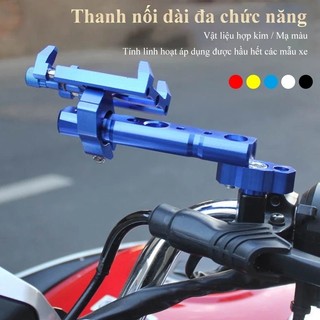 Thanh nối dài đa năng gắn kính chiếu hậu TOOLLY Thanh nối dài mở rộng đa năng cho xe máy nhôm CNC chất lượng cao