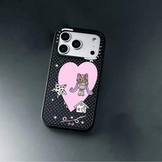 CASECASE X Ngôi Sao Kitty Ốp Lưng Máy Ảnh Trắng Vòng Phiên Bản Mờ Đen Cứng Hút Từ Tính Tác Động Dành Cho Apple IPhone 13 14 15 16 17 Pro Max Air Plus Có Hộp