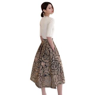 Váy nữ midi, cạp cao, dáng ôm, mùa xuân/hè, tôn dáng, sang trọng, quý phái, đi chơi, đi tiệc, đi làm đều đẹp