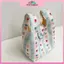 MYPANDA Gấu Dễ Thương In Hoa Túi Cầm Tay Di Động Dung Tích Lớn Đồ lặt vặt Văn Phòng Túi Đeo Tay Túi Cơm Trưa.
