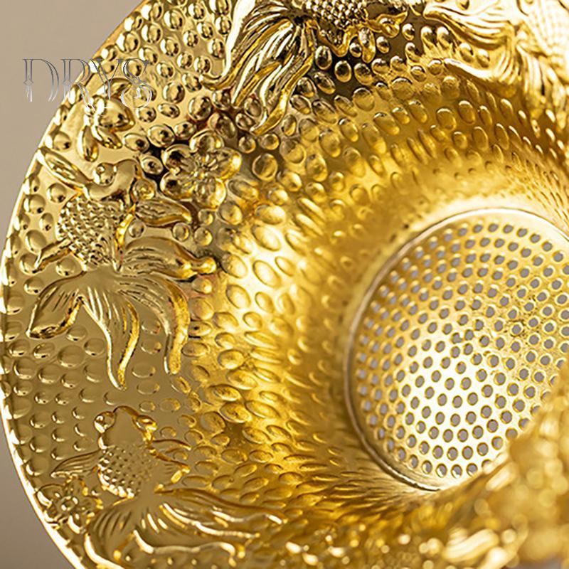 Lưới lọc trà inox không gỉ, sàng lọc thoát nước cho trà, phụ kiện nhà bếp mới