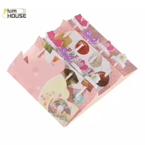 PlumHOUSE 8 Chiếc Nĩa Trái Cây Cấp Thực Phẩm Nhựa Mini Hoạt Hình Trẻ Em Bánh Trái Cây Toothpi Bento Bữa Trưa Bento Phụ Kiện Trang Trí Tiệc VN